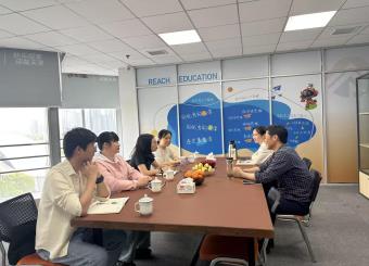 澳门十大电子正规游戏网站走访睿诚科技培训学校开展访企拓岗活动
